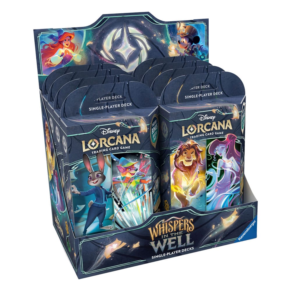 Disney Lorcana Whispers in the Well Starter Decks TCG by LAB7 Malta, Europe