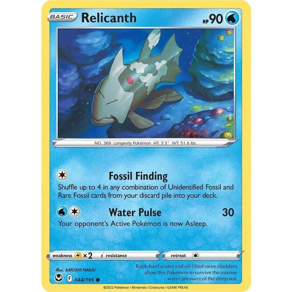 Relicanth (044/195) (SWSH12: Silver Tempest) in Malta | LAB7