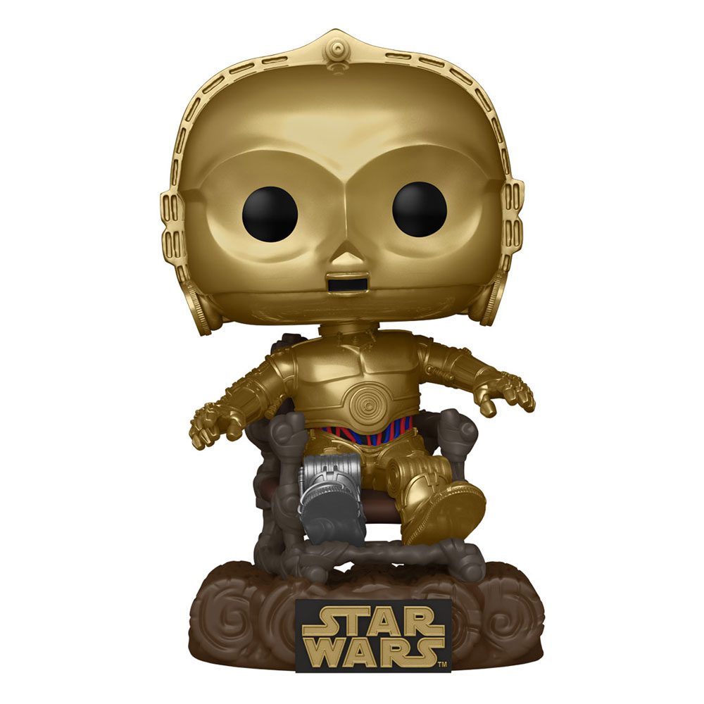Buy Return of the Jedi 40th Anniversary POP! C3P0 in chair #609 1 - fast Malta shipping across Europe. Limited stock, secure checkout. Order now!
