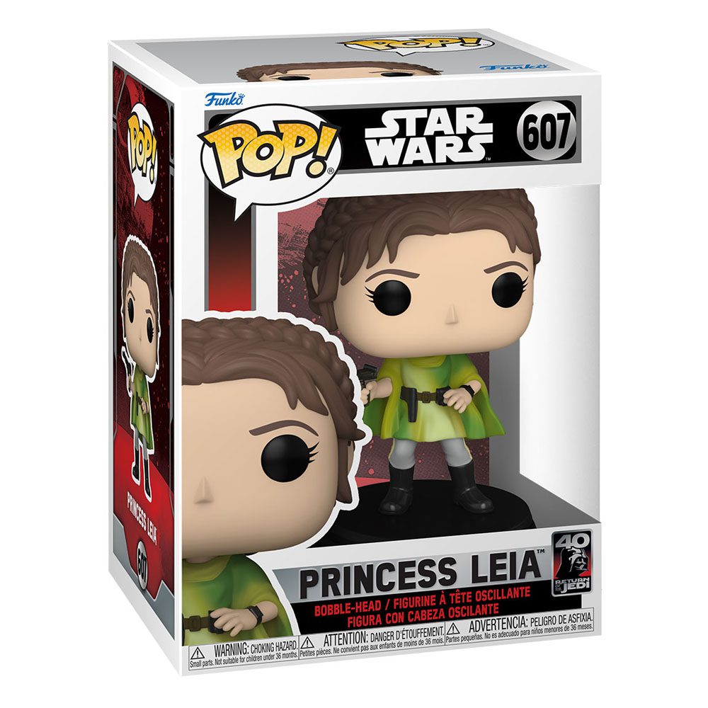 Return of the Jedi 40th Anniversary POP! Vinyl Figure Leia 607 by LAB7 Malta, Europe