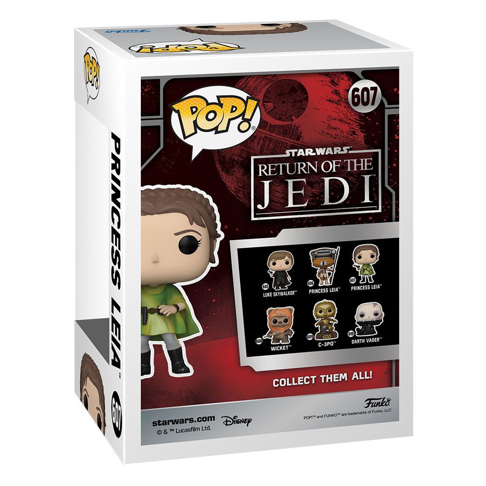 Return of the Jedi 40th Anniversary POP! Vinyl Figure Leia 607 by LAB7 Malta, Europe