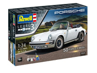 Revell 50 Years of Porsche 911 G-Model (Cabriolet) Model Kit (1:24 Scale)
