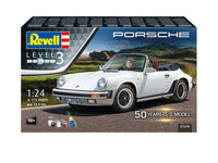 Revell 50 Years of Porsche 911 G-Model (Cabriolet) Model Kit (1:24 Scale)