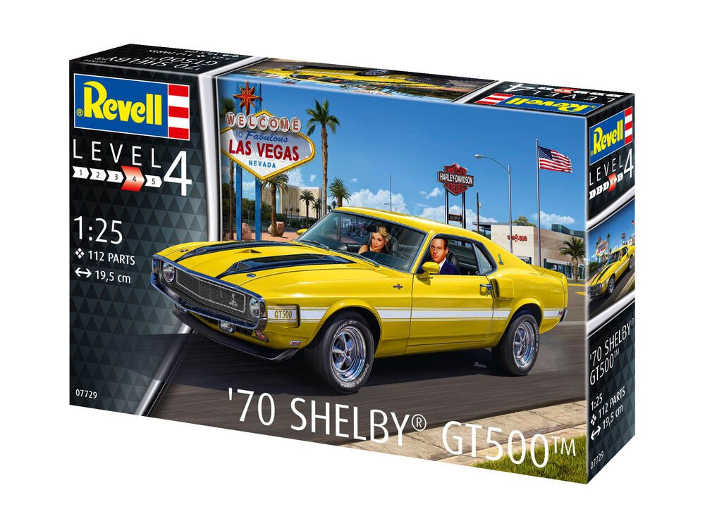 Revell '70 Shelby Mustang GT500 Model Kit (1:25 Scale)