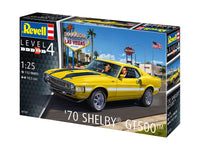 Revell '70 Shelby Mustang GT500 Model Kit (1:25 Scale)
