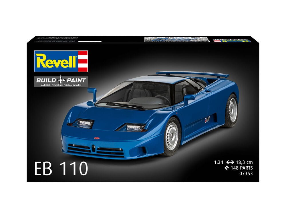 Revell Bugatti EB110 Model Kit (1:24 Scale)