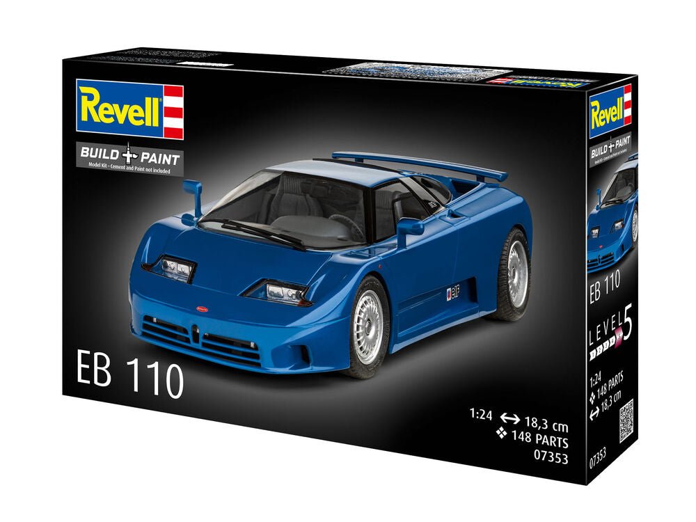 Revell Bugatti EB110 Model Kit (1:24 Scale)