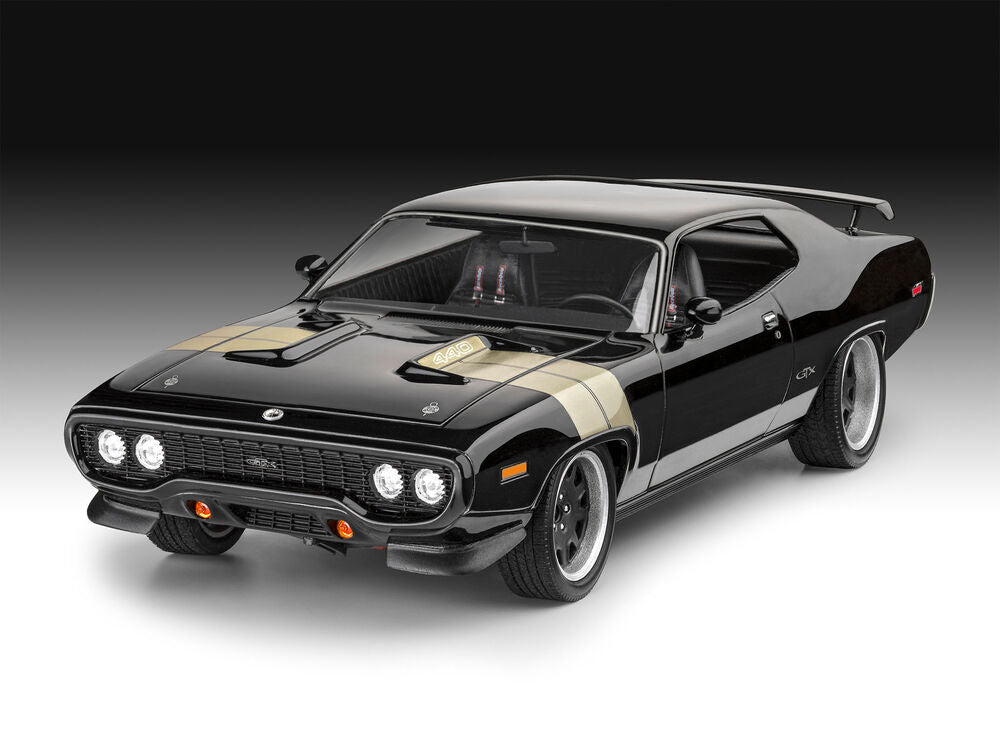 Revell Fast & Furious – Dominic's 1971 Plymouth GTX Model Kit (1:24 Scale)
