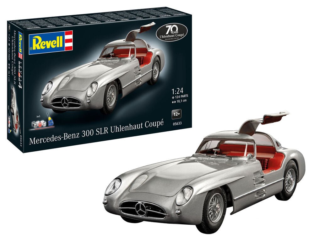 Revell Gift Set Mercedes-Benz 300 SLR 70th Anniversary Model Kit (1:24 Scale)