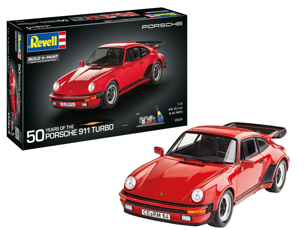 Revell Gift Set – Porsche 911 Turbo 50th Anniversary (1:24 Scale) in Malta | LAB7
