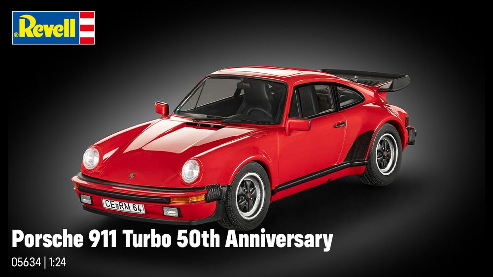 Revell Gift Set – Porsche 911 Turbo 50th Anniversary (1:24 Scale) in Malta | LAB7