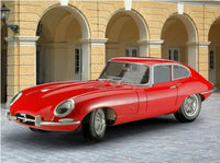 Revell Jaguar E-Type (Coupé) Model Kit (1:24 Scale)