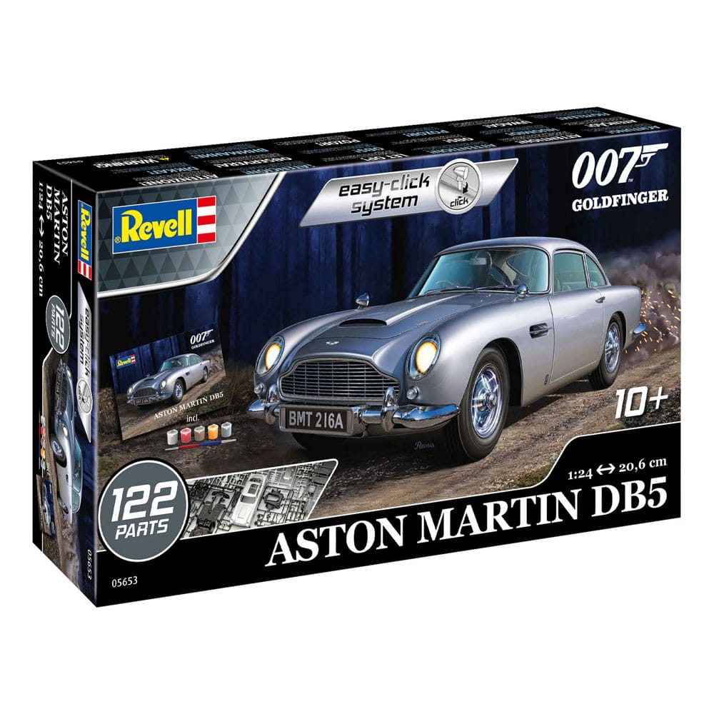 Revell James Bond Aston Martin DB5 Model Kit 1/24 Scale (21 cm) in Malta | LAB7