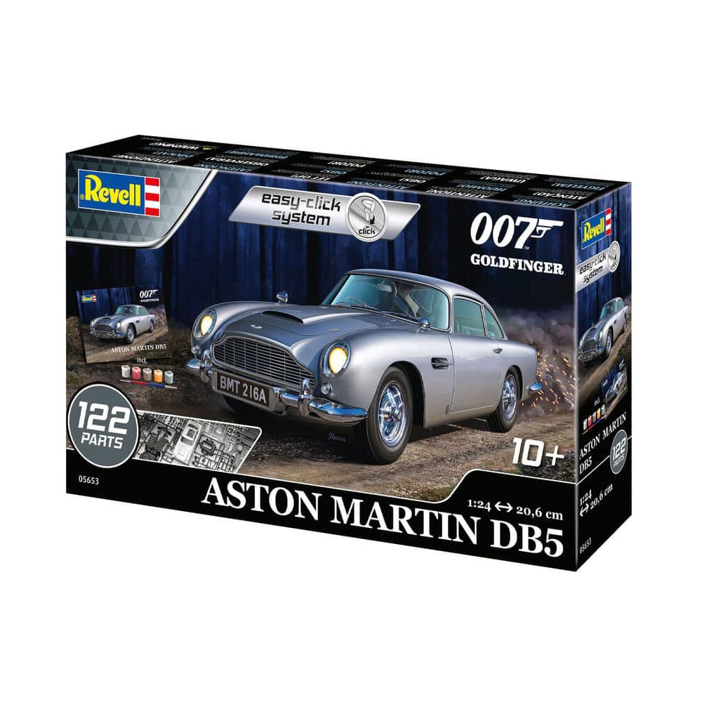 Revell James Bond Aston Martin DB5 Model Kit 1/24 Scale (21 cm) in Malta | LAB7