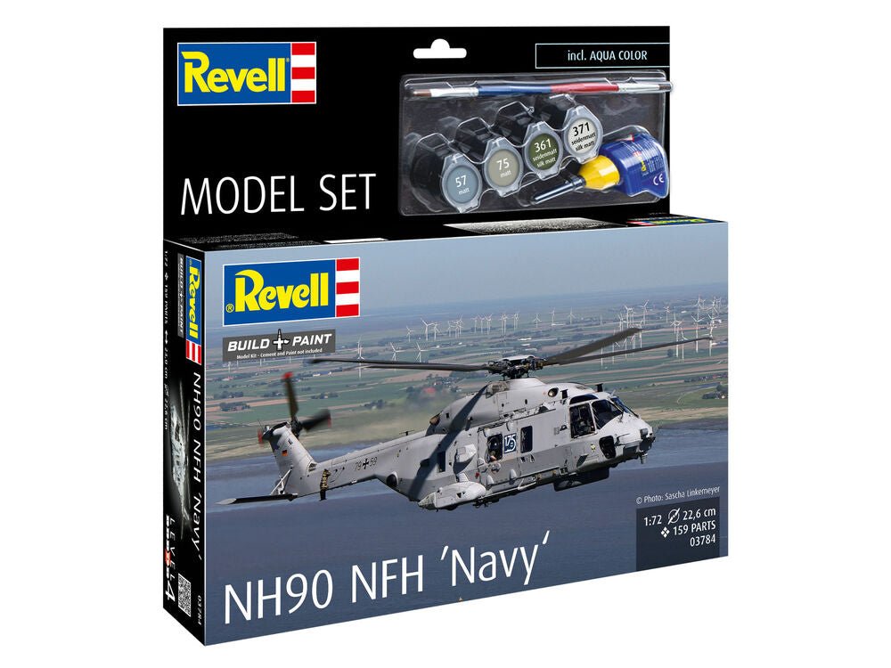 Revell Model Set NH90 NFH Navy Model Kit (1:72 Scale)