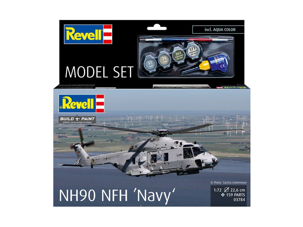 Revell Model Set NH90 NFH Navy Model Kit (1:72 Scale)