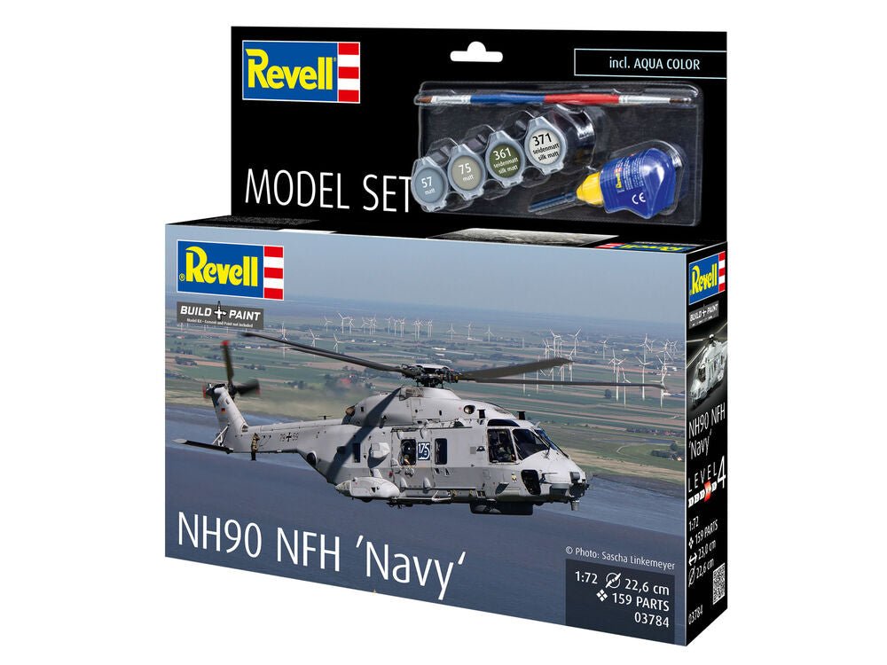 Revell Model Set NH90 NFH Navy Model Kit (1:72 Scale)