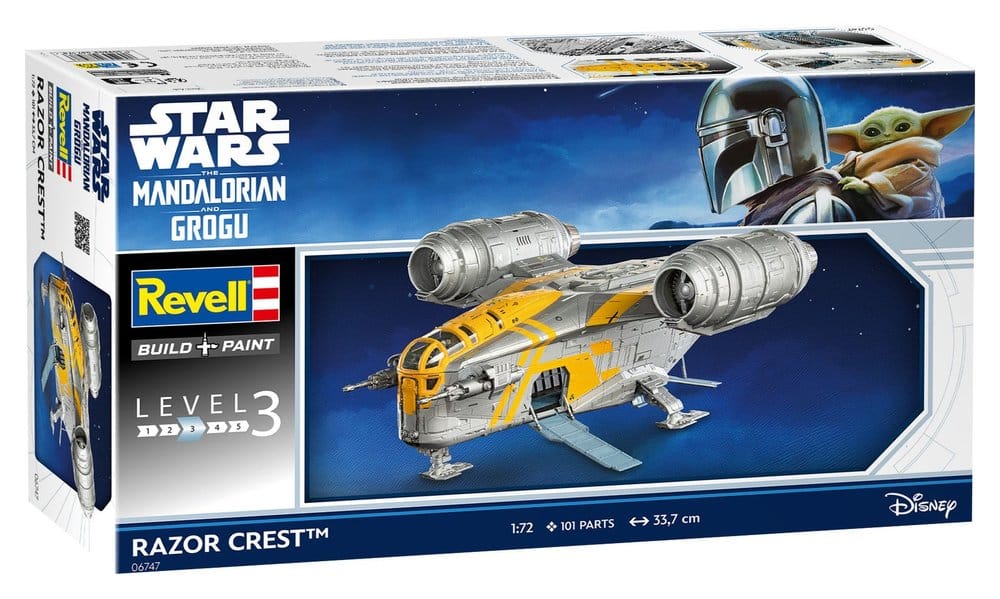 Revell Star Wars: The Mandalorian – Razor Crest Model Kit 1/72 Scale (34 cm) in Malta | LAB7