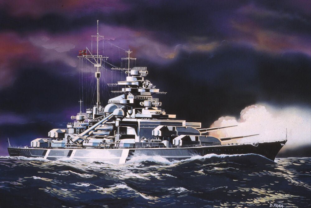 Revell Starter Kit – Bismarck (1:1200 Scale) in Malta | LAB7