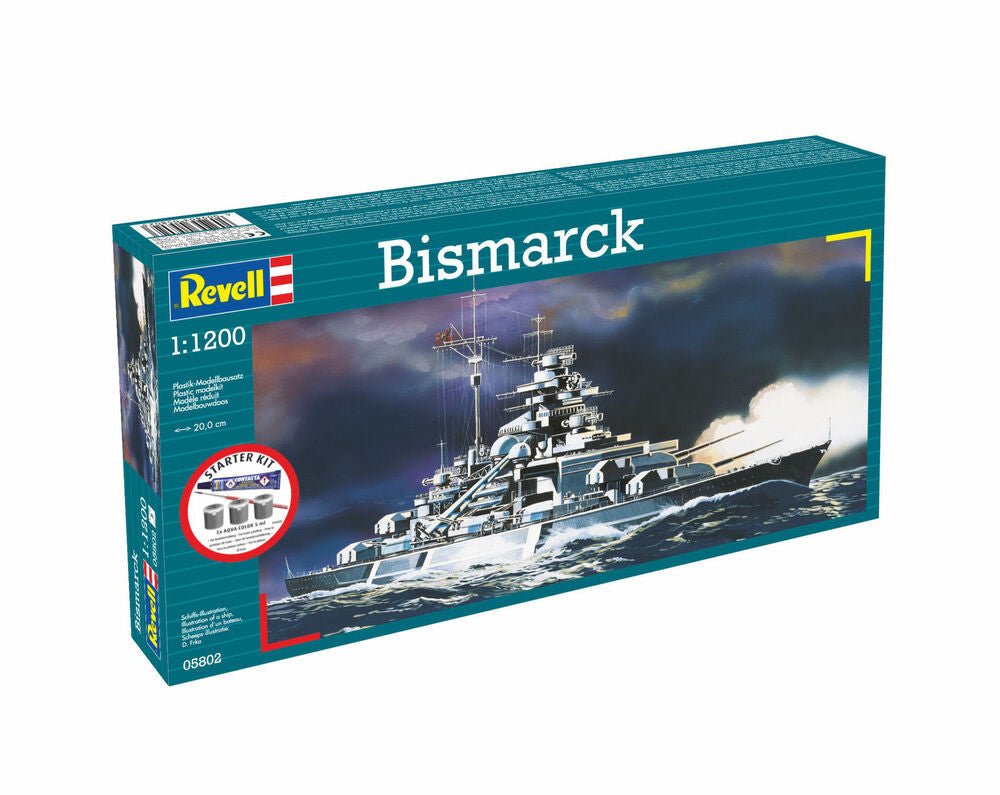 Revell Starter Kit – Bismarck (1:1200 Scale) in Malta | LAB7