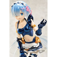 Re:Zero Rem Figure BAN Chro EXQ 21cm - Premium Collectible by LAB7 Malta, Europe
