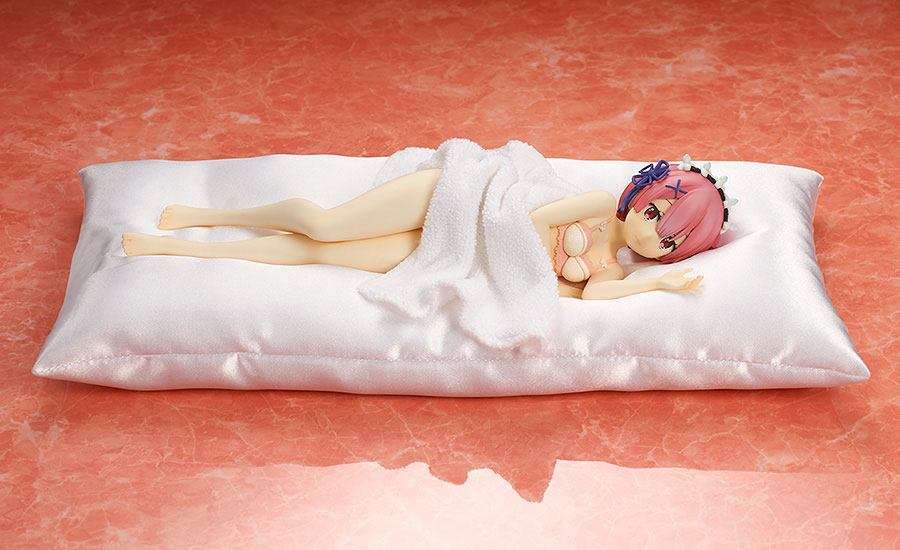 Re:ZERO - Starting Life in Another World - PVC Statue 1/7 Ram Sleep Sharing Pink Lingerie Ver. 23 cm by LAB7 Malta, Europe