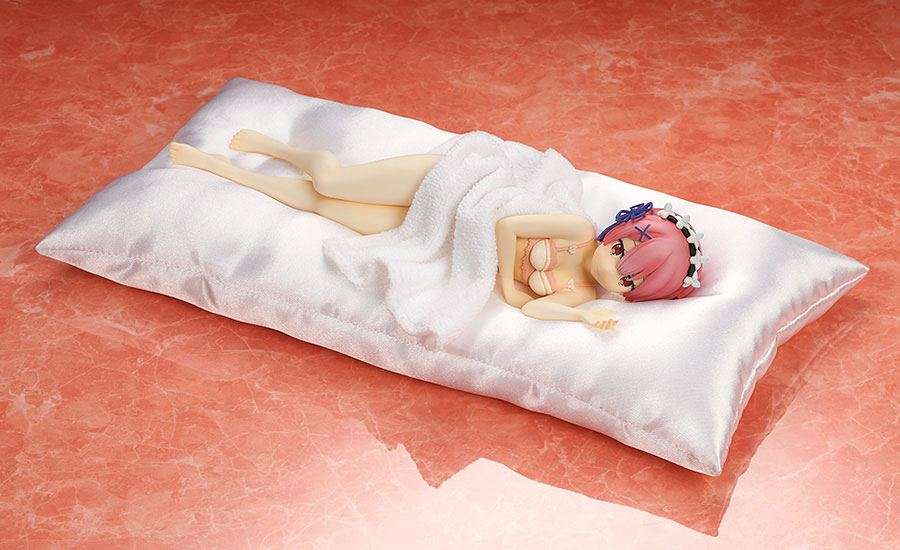 Re:ZERO - Starting Life in Another World - PVC Statue 1/7 Ram Sleep Sharing Pink Lingerie Ver. 23 cm in Malta | LAB7