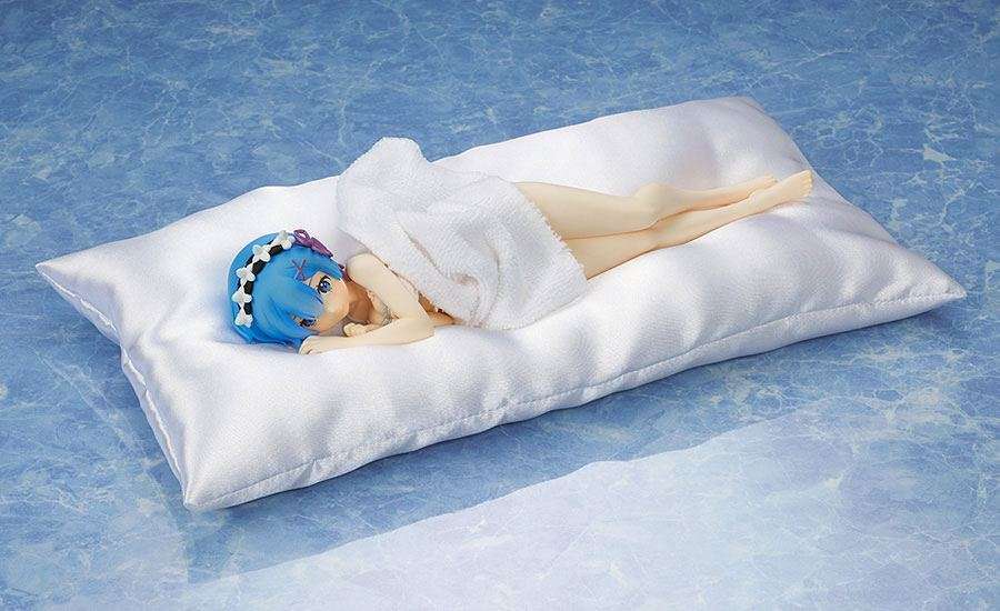 Re:ZERO - Starting Life in Another World - PVC Statue 1/7 Rem Sleep Sharing Blue Lingerie Ver. 23 cm by LAB7 Malta, Europe