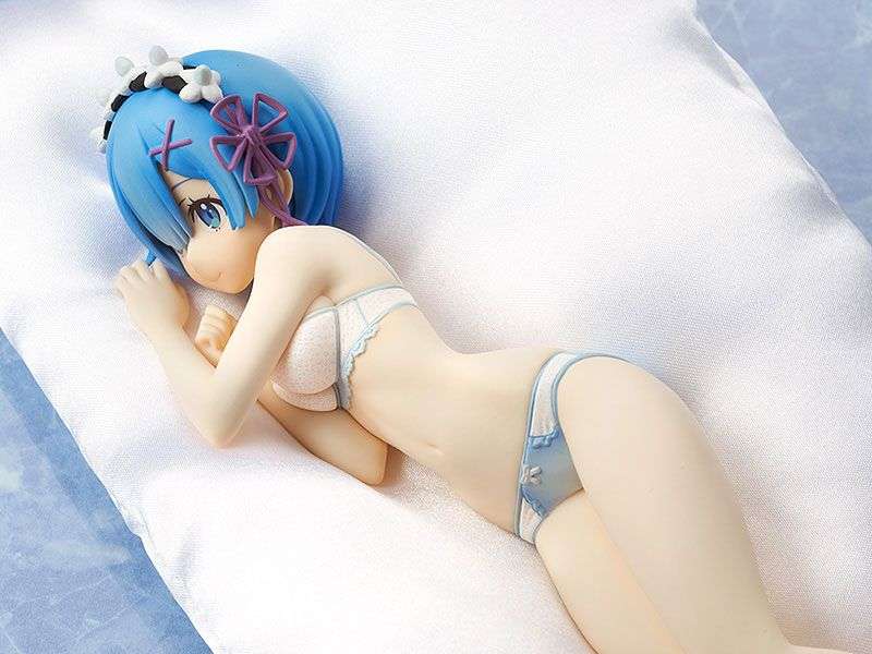 Re:ZERO - Starting Life in Another World - PVC Statue 1/7 Rem Sleep Sharing Blue Lingerie Ver. 23 cm by LAB7 Malta, Europe
