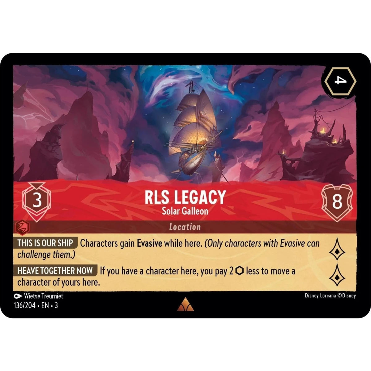 RLS Legacy - Solar Galleon (136/204) (Into the Inklands) in Malta | LAB7