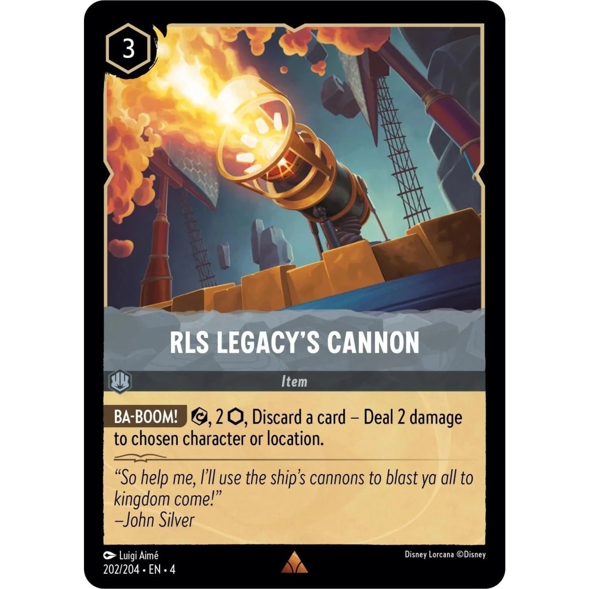 RLS Legacy's Cannon (202/204) (Ursula's Return) in Malta | LAB7