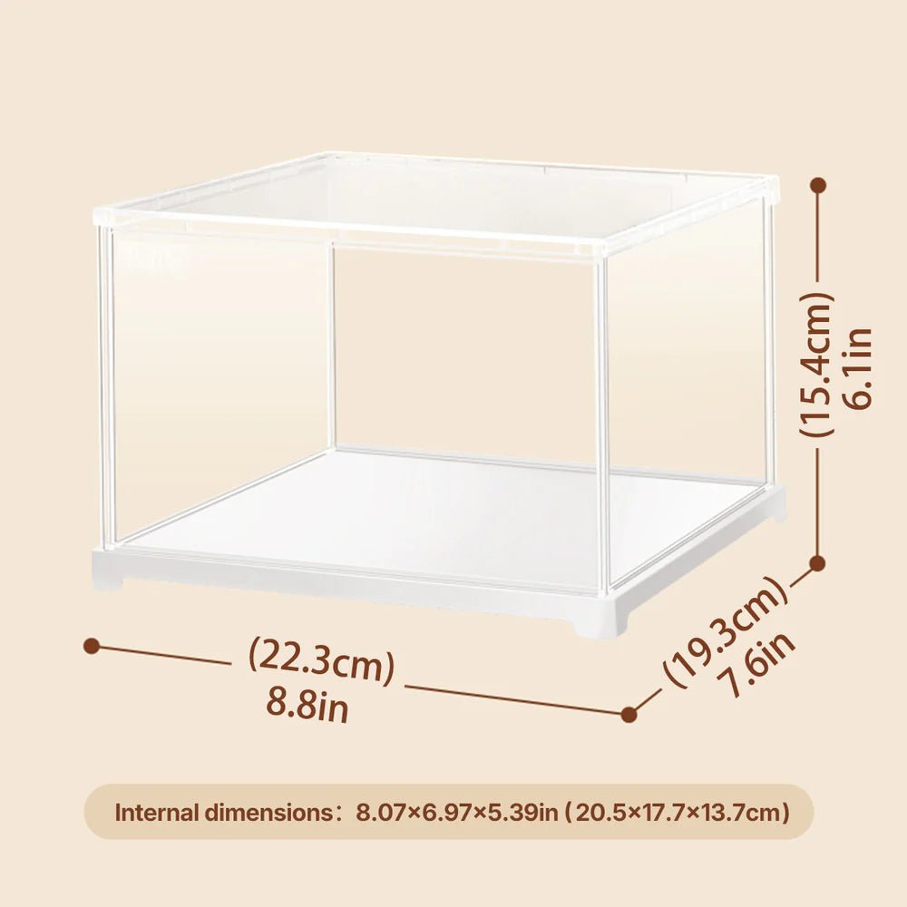 ROKR Acrylic Display Box Landscape Size S DF04L – Transparent Model Display Case in Malta | LAB7