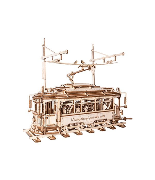 ROKR 3D Wooden Puzzle Classic City Tramcar LK801 by LAB7 Malta, Europe