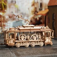 ROKR Classic City Tram LK801 – Mechanical 3D Wooden Puzzle in Malta | LAB7