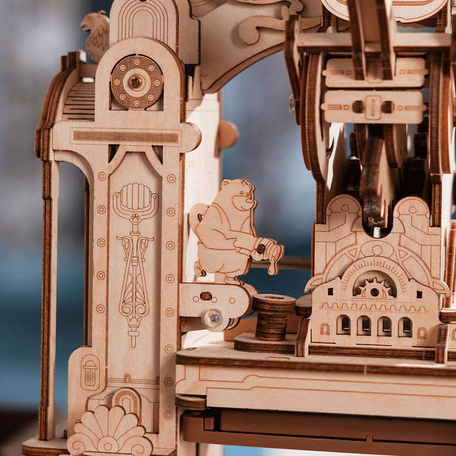 ROKR Classic Printing Press LK602 – DIY Mechanical Printing Machine 3D Puzzle in Malta | LAB7