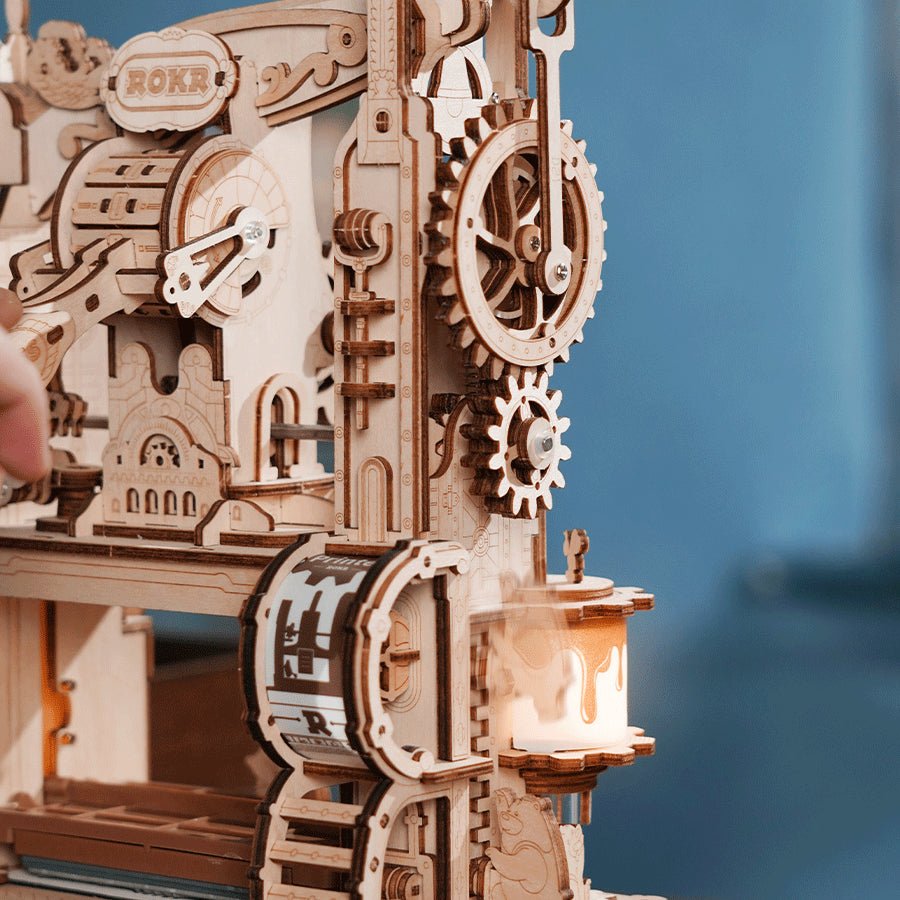 ROKR Classic Printing Press LK602 – DIY Mechanical Printing Machine 3D Puzzle in Malta | LAB7
