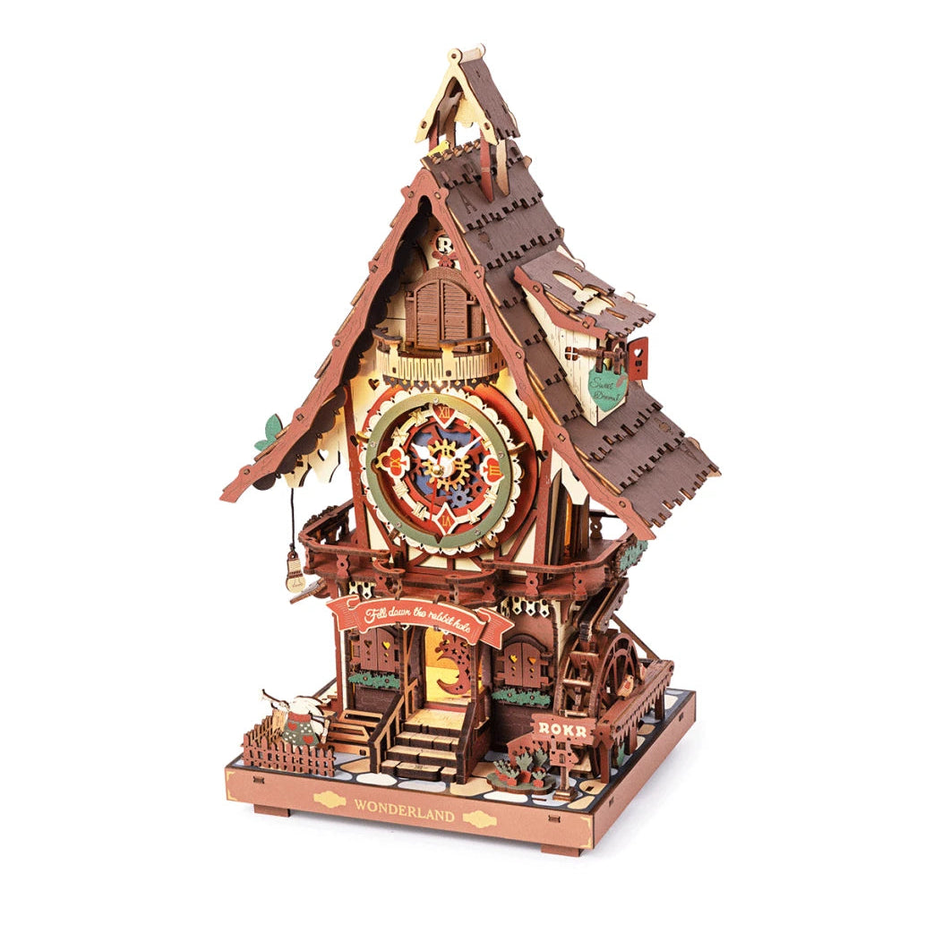 Cuckoo Clock Mechanical 3D Wooden Puzzle LC901C in Malta | LAB7
