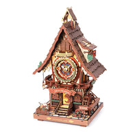 Cuckoo Clock Mechanical 3D Wooden Puzzle LC901C in Malta | LAB7