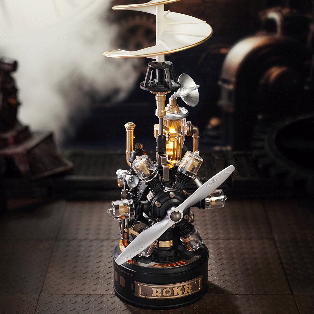 ROKR Da Vinci Helicopter CGL01 – Industrial City Series Mechanical Model in Malta | LAB7