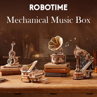 ROKR Diva Gramophone Music Box Wooden 3D Puzzle AMK82 in Malta | LAB7