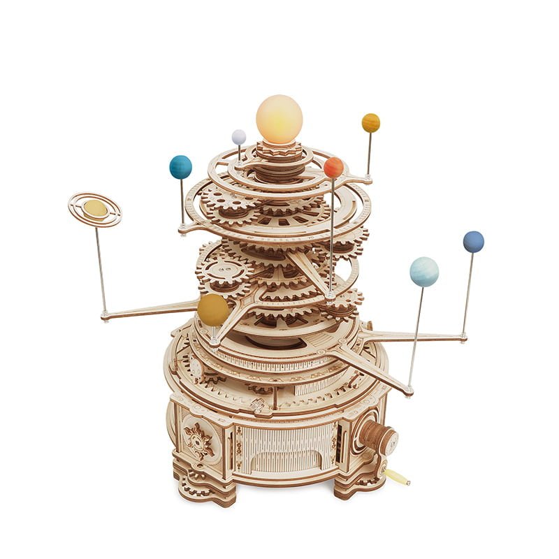 ROKR DIY 3D Wooden Puzzle Mechanical Orrery ST001 in Malta | LAB7