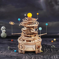 ROKR DIY 3D Wooden Puzzle Mechanical Orrery ST001 by LAB7 Malta, Europe