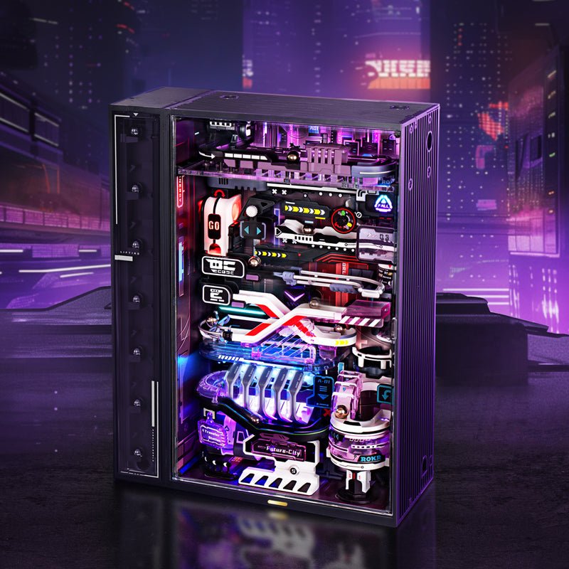 ROKR DIY Miniature Marble Run - The Future City by LAB7 Malta, Europe