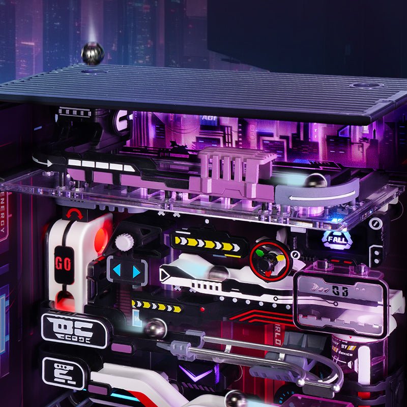 ROKR DIY Miniature Marble Run - The Future City by LAB7 Malta, Europe