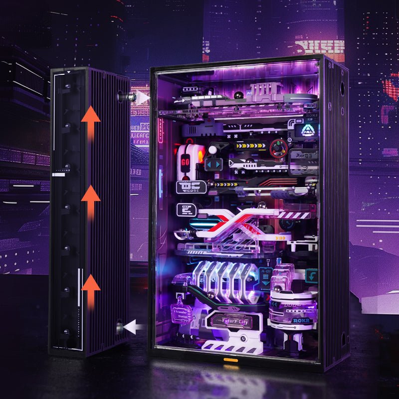 ROKR DIY Miniature Marble Run - The Future City by LAB7 Malta, Europe