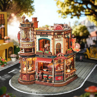 ROKR Dream Coffee Factory EAB02 – Mechanical 3D Wooden Puzzle in Malta | LAB7