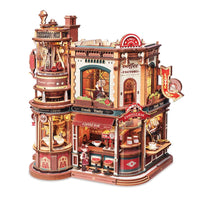 ROKR Dream Coffee Factory EAB02 – Mechanical 3D Wooden Puzzle in Malta | LAB7