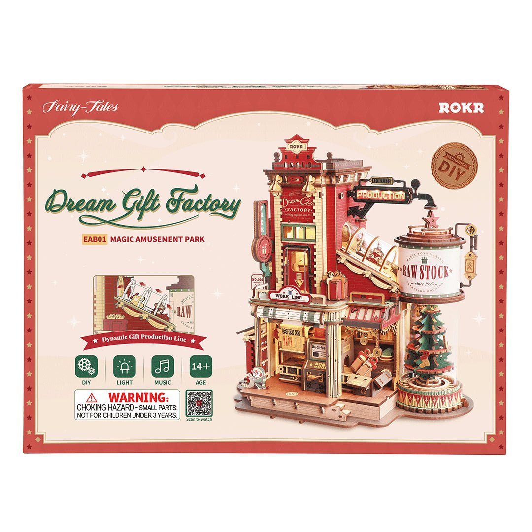 ROKR Dream Gift Factory EAB01 – DIY Wooden Music Box 3D Puzzle in Malta | LAB7