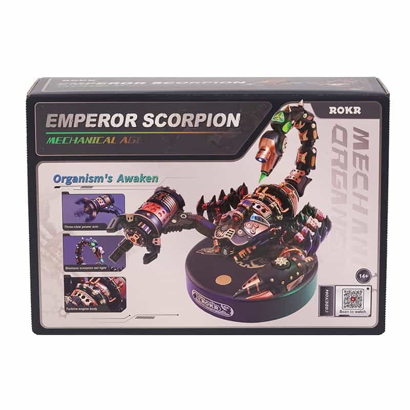 Emperor Scorpion 3D Puzzle Model Kit | Steampunk Design by LAB7 Malta, Europe