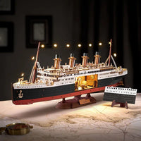 ROKR Eternal Atlantic Voyager TGL02 – 1912 Ocean Liner 3D Wooden Puzzle in Malta | LAB7